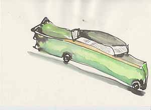 Aquarell Car 1